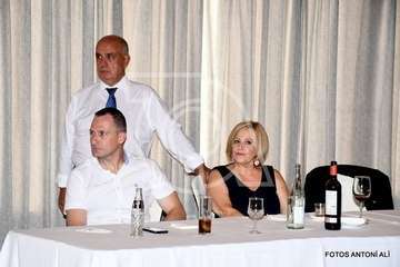 Homenaje de despedida a Jesús García Aller (Foto Antonio Alí)